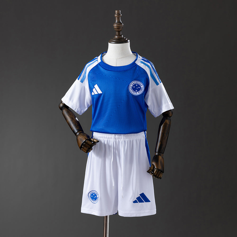 Cruzeiro Principal Infantil Kit Camisa 25/26