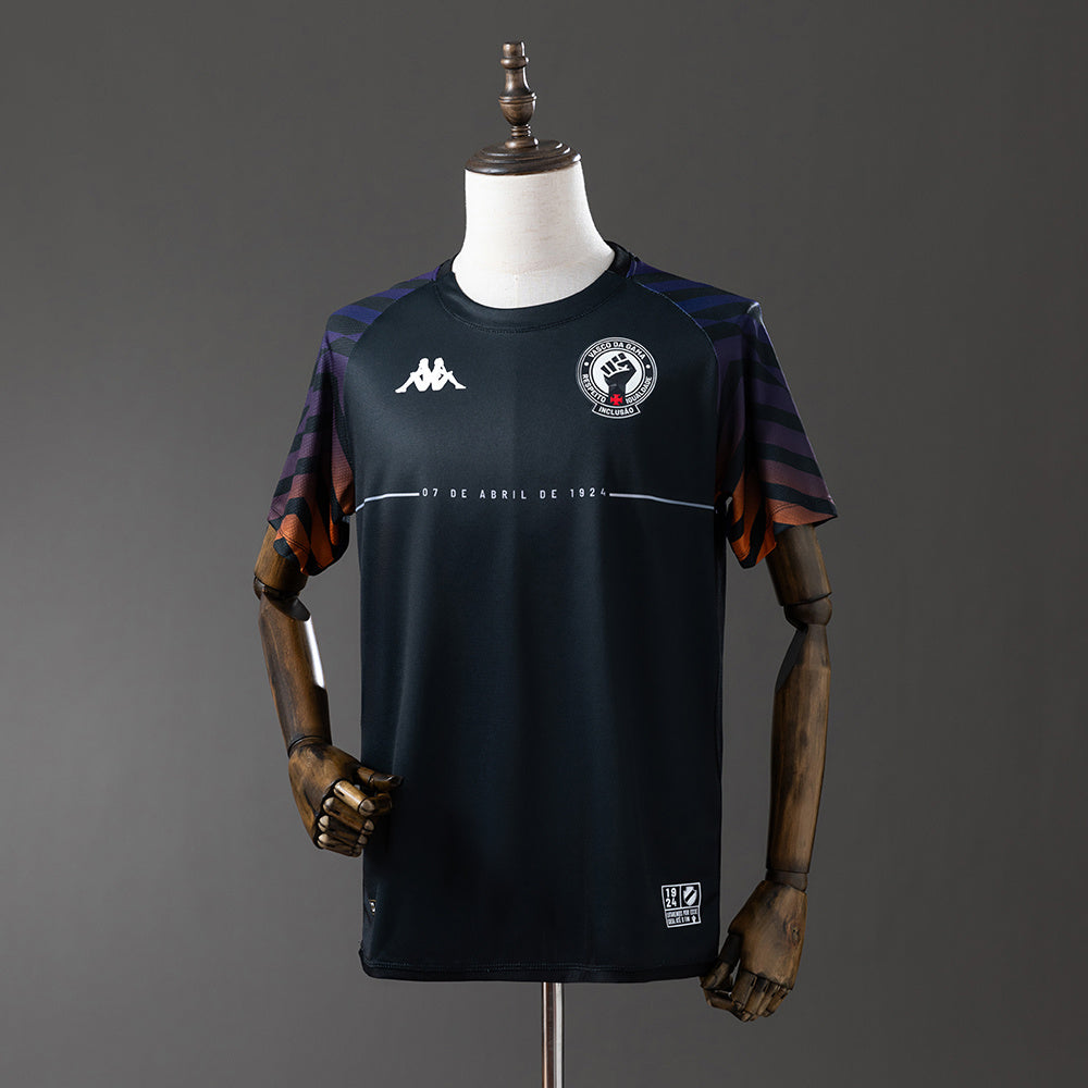 Vasco da Gama 2 CR-Preto Pré-jogo Camisa 24/25