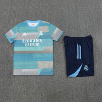 Conjunto Social Real Madrid Treino Manga Curta 25/26