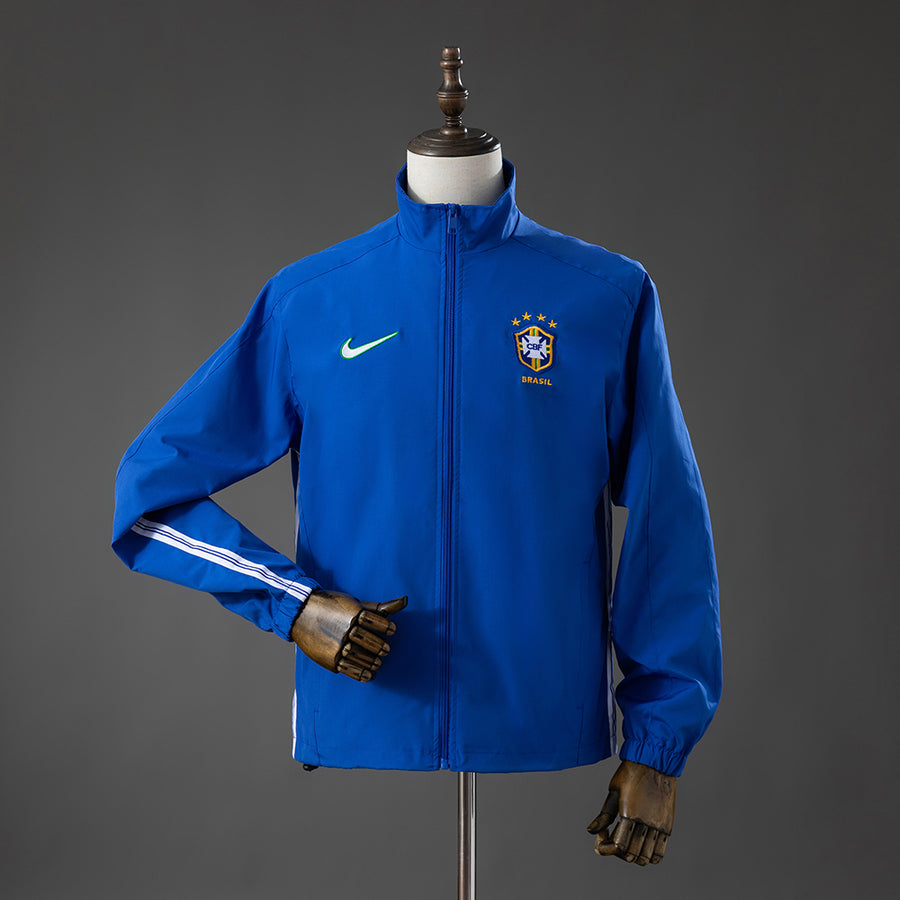 Brasil Track Corta Vento Jaqueta Retrô 1998