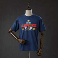 Espanha We Are Champions Azul Camisa