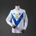 Brescia Calcio Secundária Retrô Manga Longa Camisa 2003