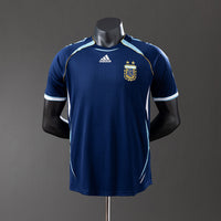Argentina Secundária Retrô Versão Jogador Camisa 2006