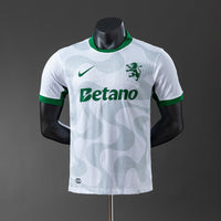 Sporting Lisbon Secundária Versão Jogador Camisa 25/26