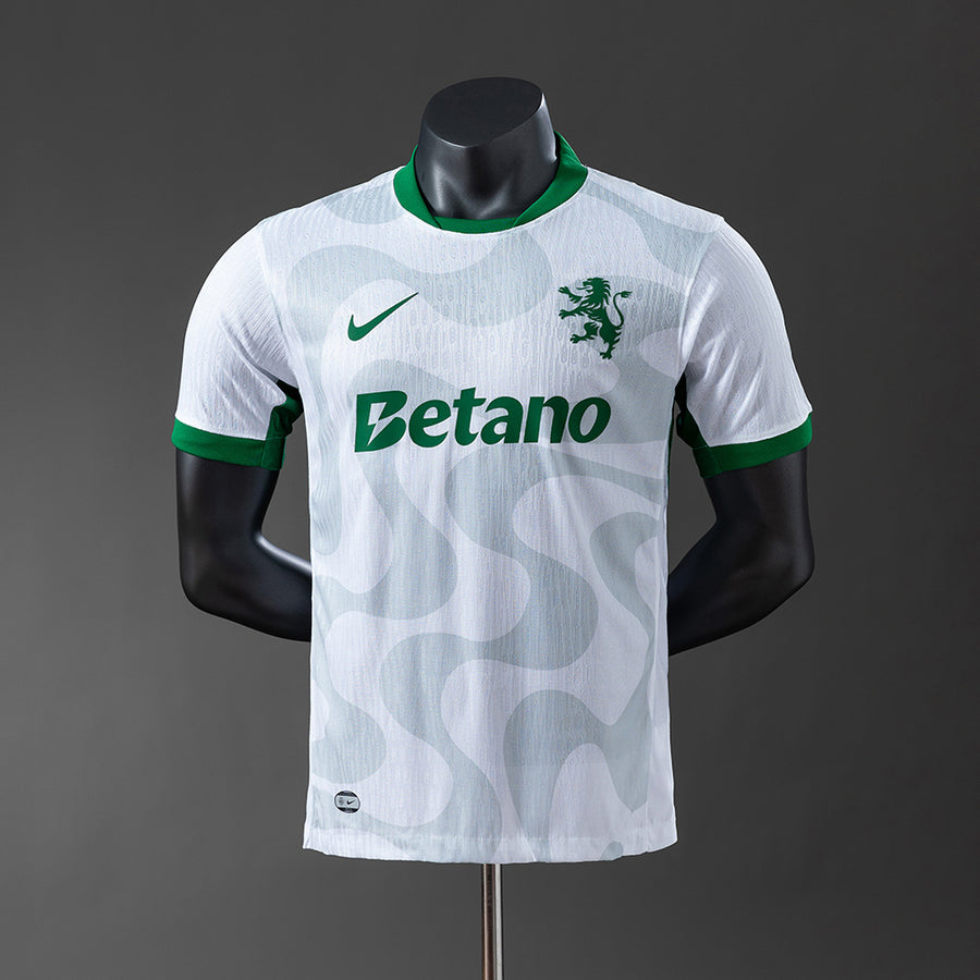 Sporting Lisbon Secundária Versão Jogador Camisa 25/26