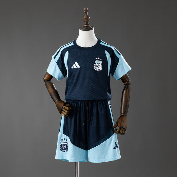 Argentina - Azul Infantil Kit Treino Versão Jogador Camisa 2028