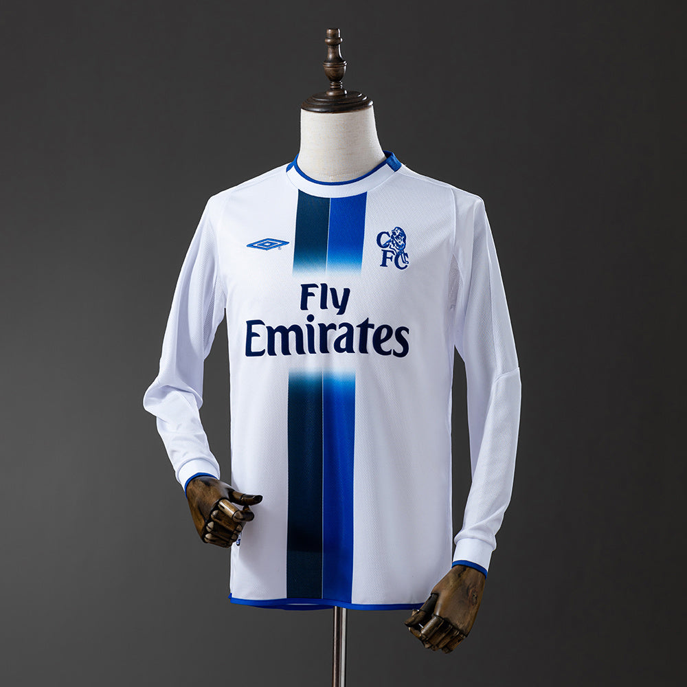 Manga Longa Chelsea Secundária Retrô 2005