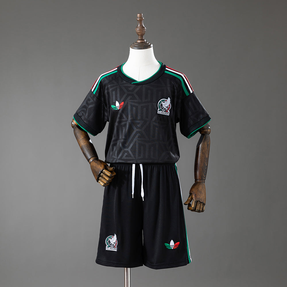 México Secundária Terceira Infantil Kit Camisa 2028