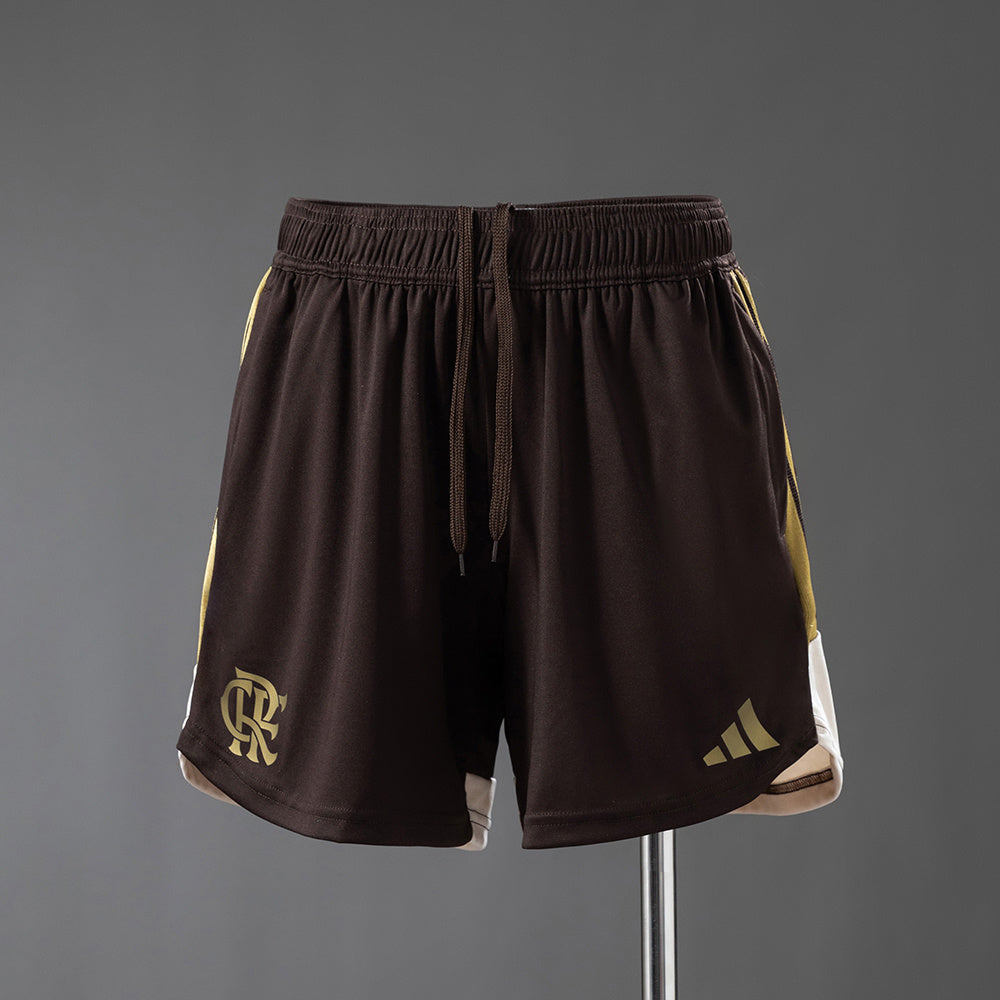 Flamengo - Marrom Feminino Shorts Treino 26/27