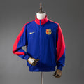 Barcelona - Deep Royal Azul & Noble Vermelho Corta Vento