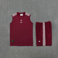 Conjunto Regata Arsenal Vintage Colete 25/26
