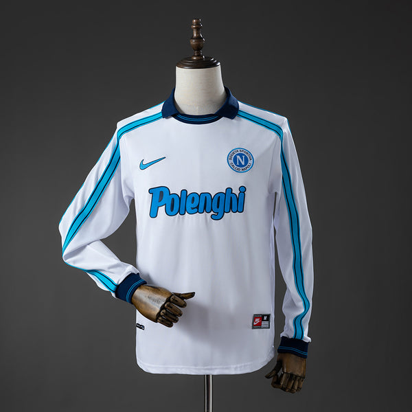 Napoli Secundária Retrô Manga Longa Camisa 98/99