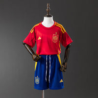 Espanha Full Principal Infantil Kit Camisa 2028