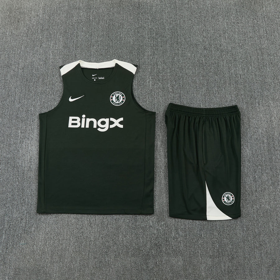 Conjunto Regata Chelsea Colete Treino 25/26