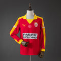 Galatasaray Edição - Vermelho Manga Longa Retrô Camisa 25/26
