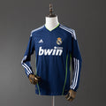 Real Madrid Secundária Retrô Manga Longa Camisa 10/11