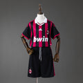 AC Milan Principal Infantil Kit Retrô Camisa 09/10