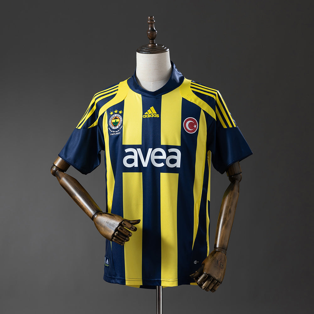 Fenerbahce Principal Retrô Camisa 07/08