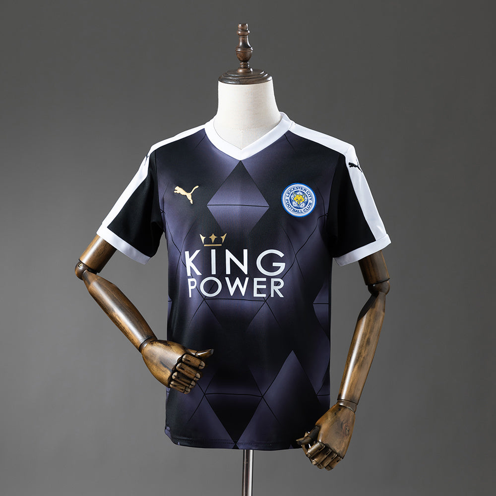 Leicester City Secundária Retrô 15/16