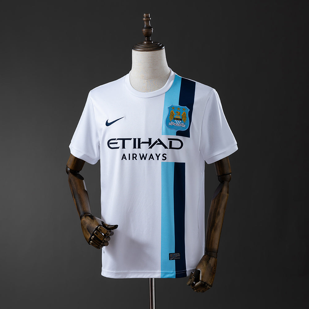 Manchester City Secundária Terceira Retrô 13/14