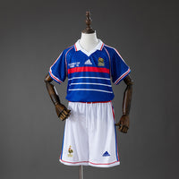 França Principal Infantil Kit Retrô Camisa 2028
