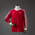 Manchester United Ícones de Arquibancada Vermelho Manga Longa Camisa