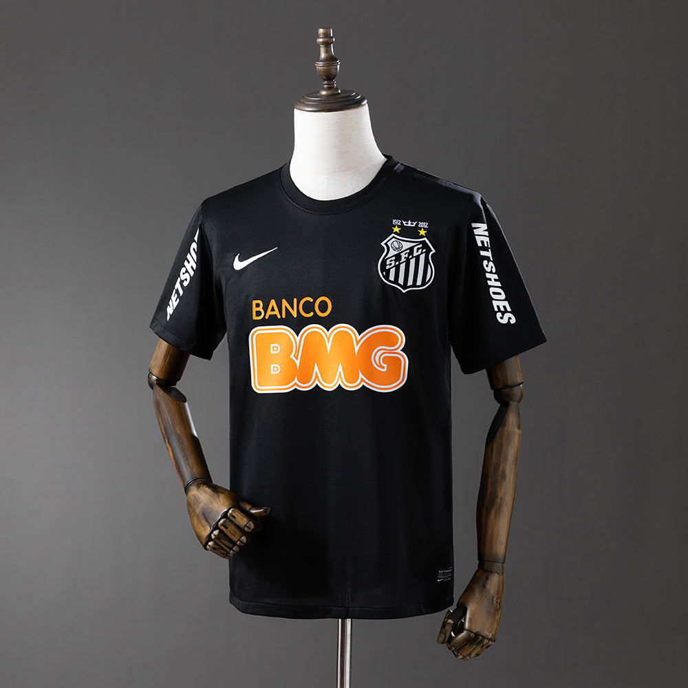 Santos Preto Retrô Camisa 12/13