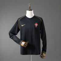Portugal Secundária Retrô Manga Longa Camisa 2006