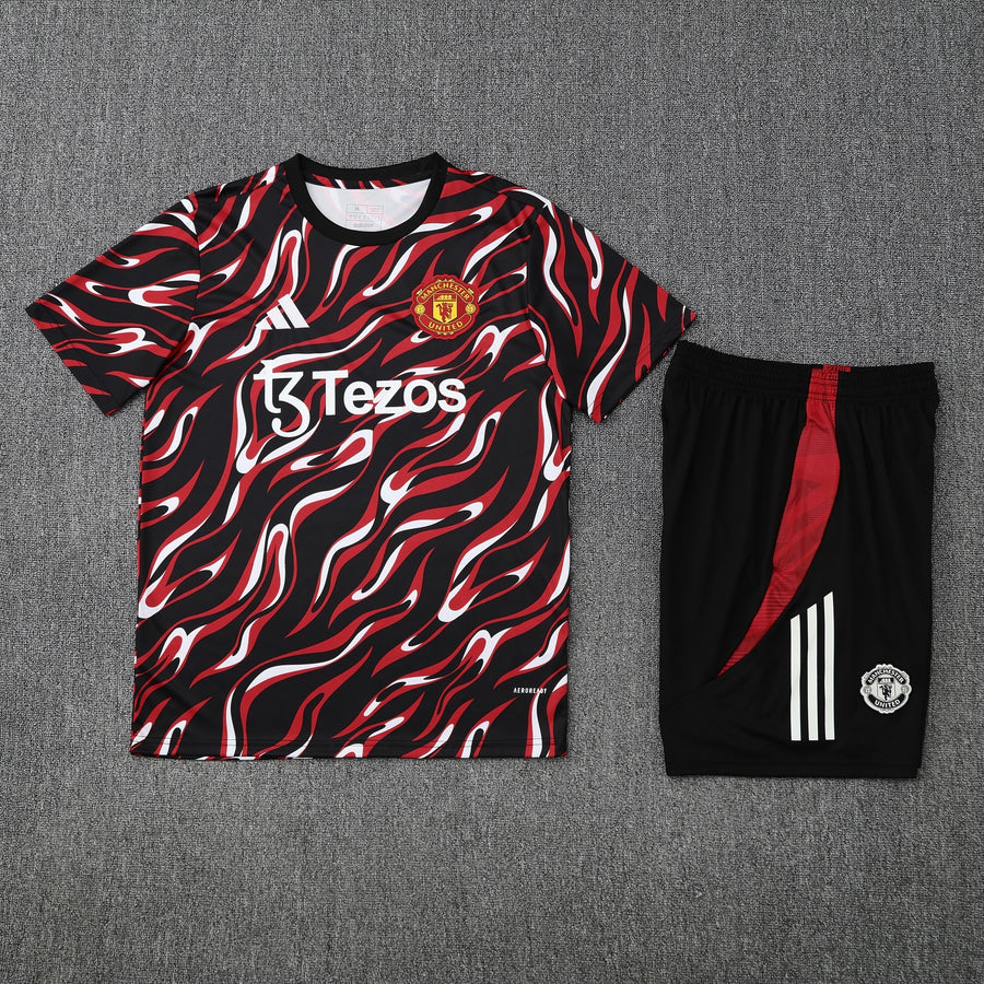 Conjunto Social Manchester United Treino 25/26