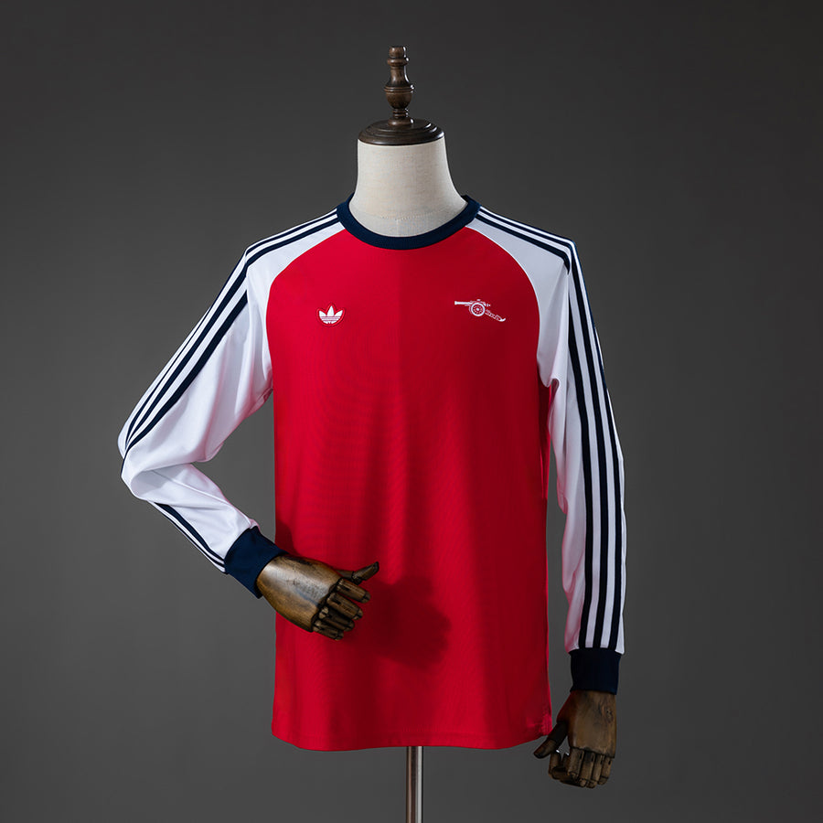 Arsenal Ícones de Arquibancada Vermelho Manga Longa Camisa