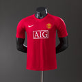 Manchester United Principal Retrô Versão Jogador Camisa 07/08