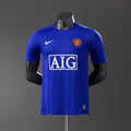 Manchester United Secundária Terceira Retrô Versão Jogador Camisa 08/09