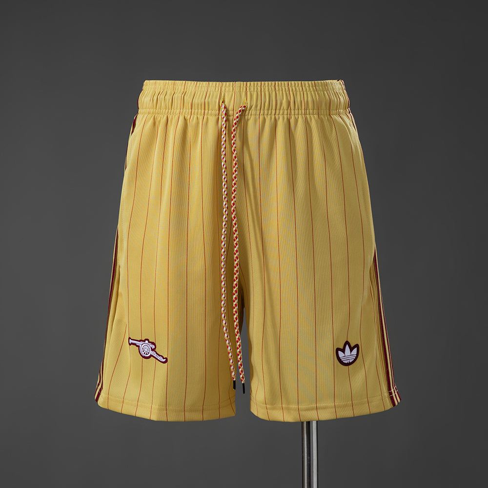 Arsenal Ícones de Arquibancada Amarelo Shorts