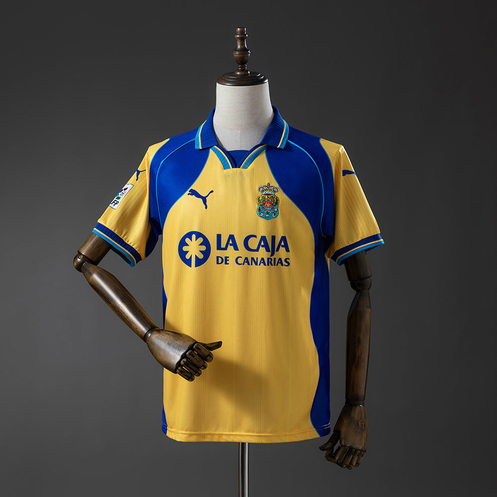Las Palmas Principal Retrô Camisa 00/01