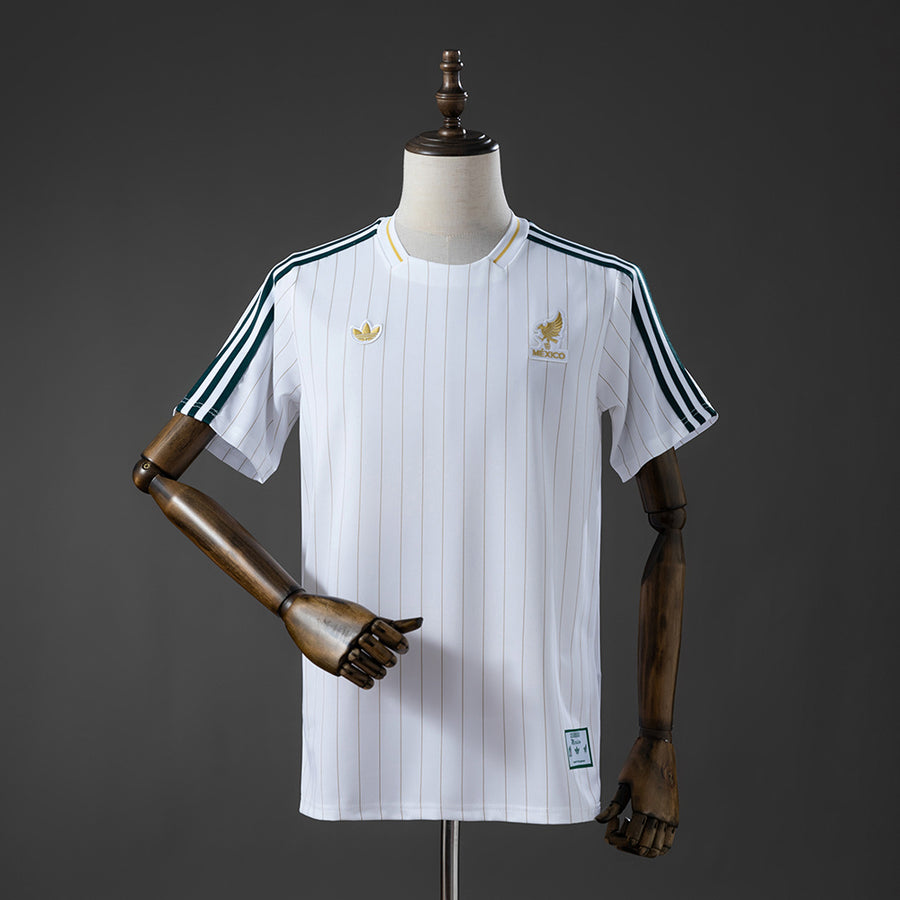 México Ícones de Arquibancada Branco Camisa