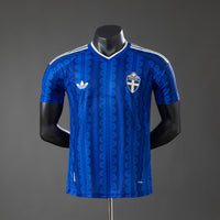 Suécia Secundária Versão Jogador Camisa 2026