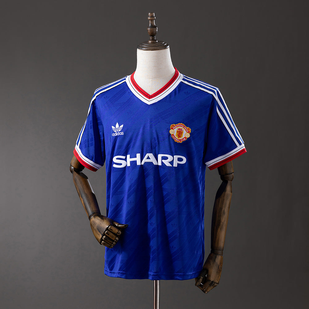 Manchester United Secundária Terceira Retrô 1988