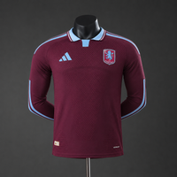 Aston Villa Principal Manga Longa Versão Jogador Camisa 26/27