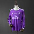 Real Madrid Secundária Retrô Manga Longa 16/17