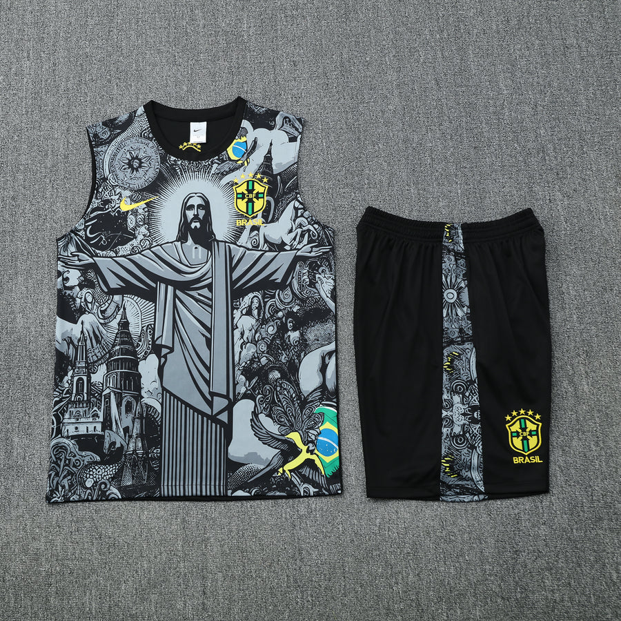 Conjunto Regata com brasileiro Colete Treino 25/26