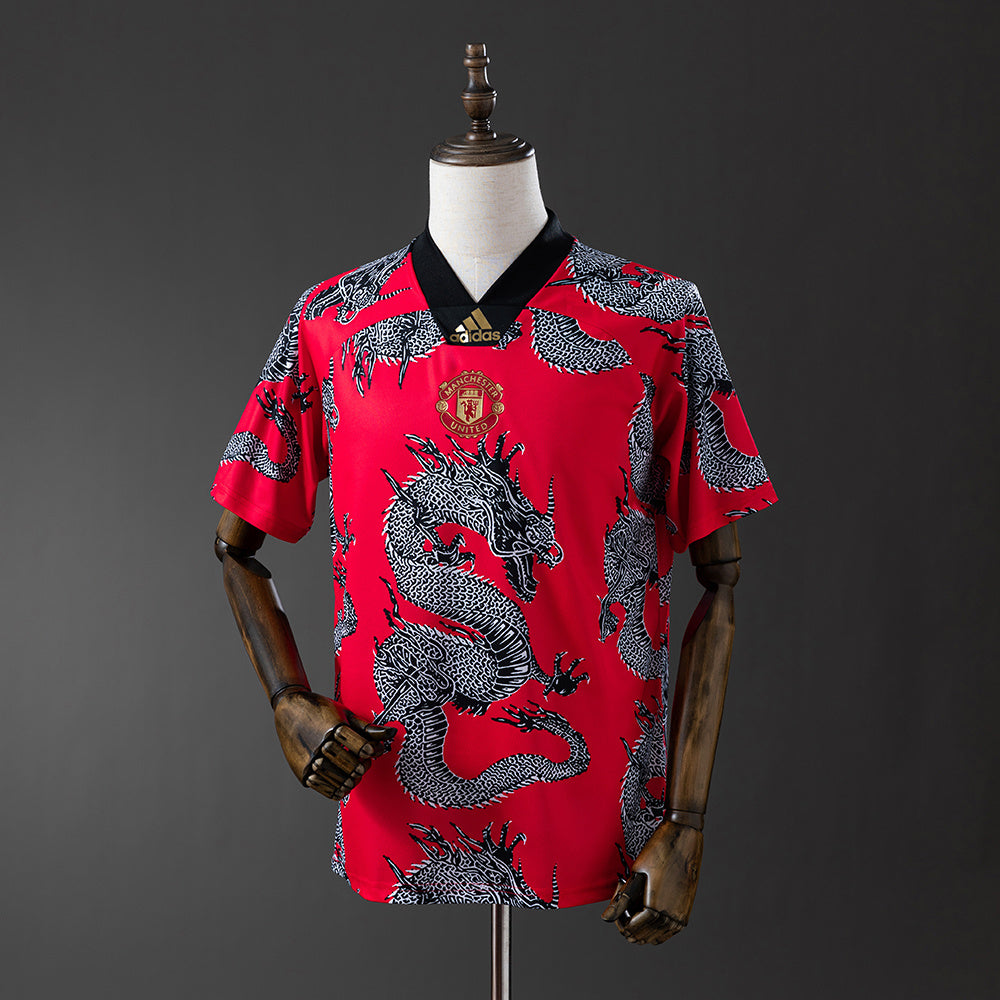 Manchester United Dragão Chinês Retrô Edição Especial Camisa 19/20