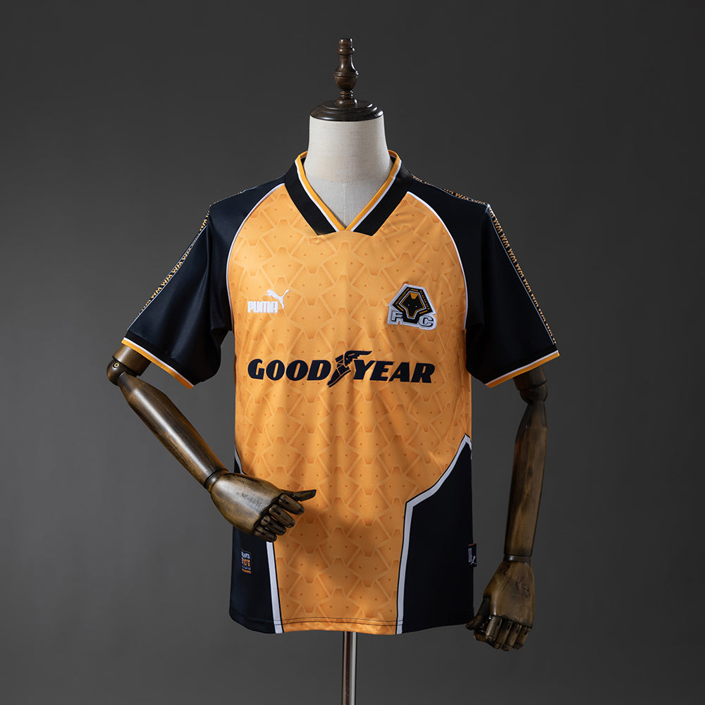 Wolves Principal Retrô Camisa 1998