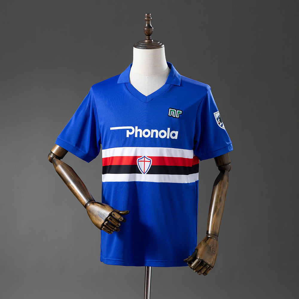 Sampdoria Principal Retrô Camisa 1988
