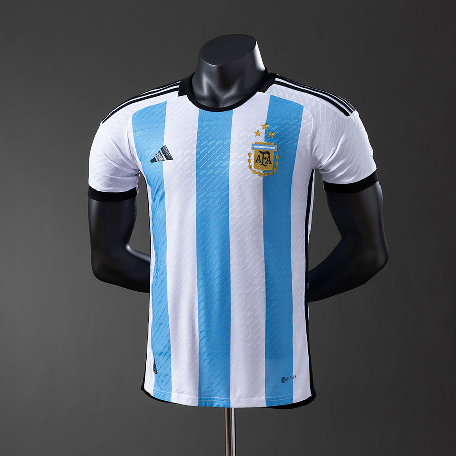 Argentina Principal Versão Jogador Camisa 2022
