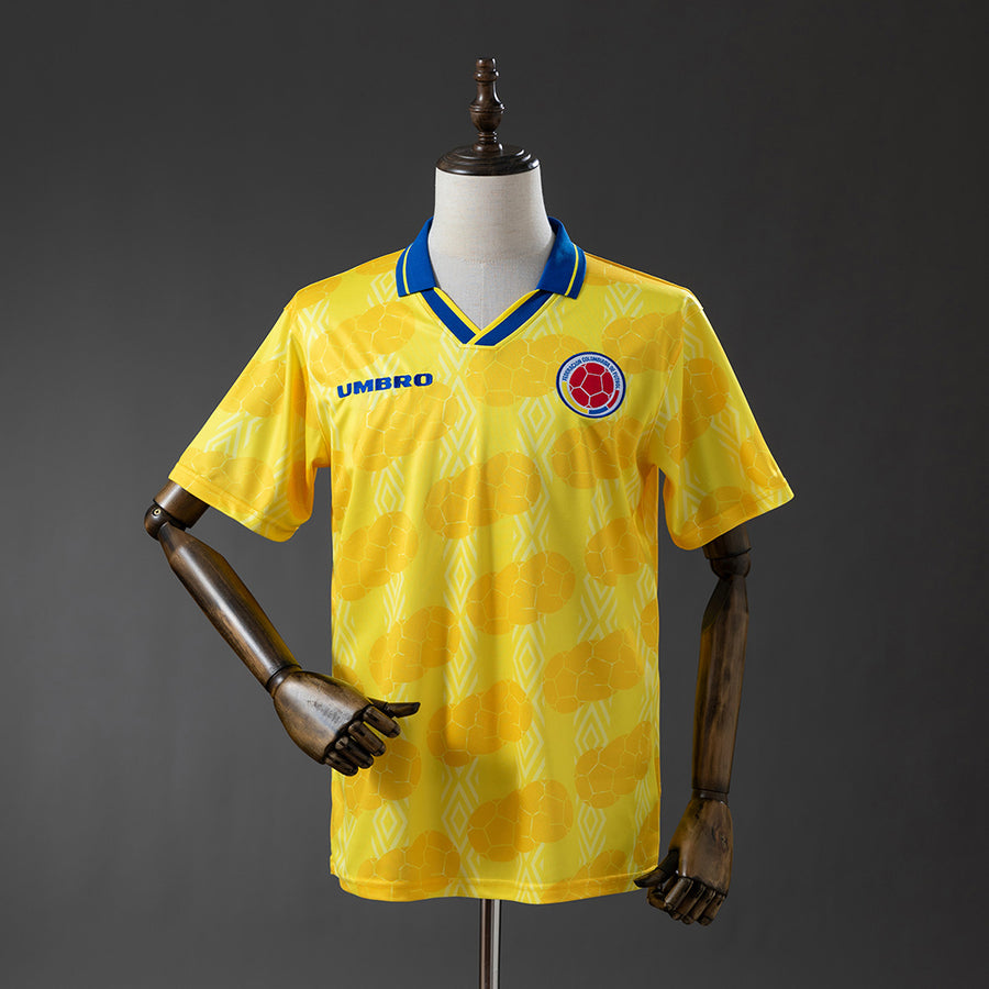 Colômbia Principal Retrô Camisa 1994