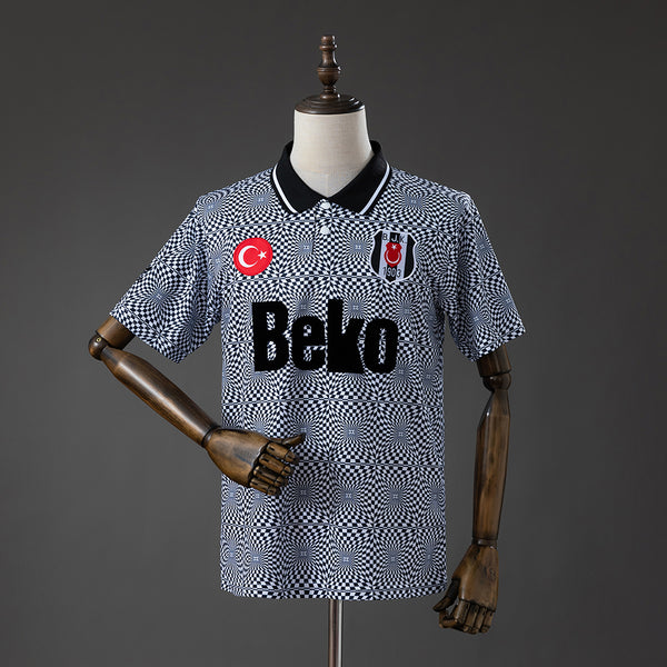 Besiktas JK Principal Retrô Camisa 91/92