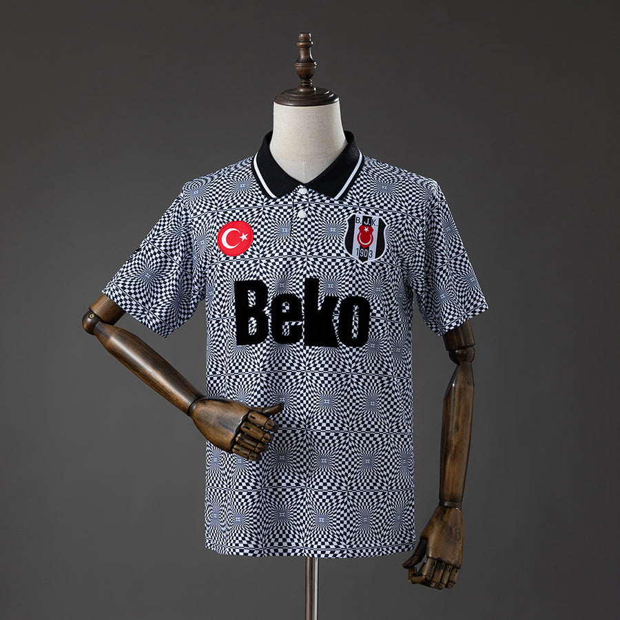 Besiktas JK Principal Retrô Camisa 91/92