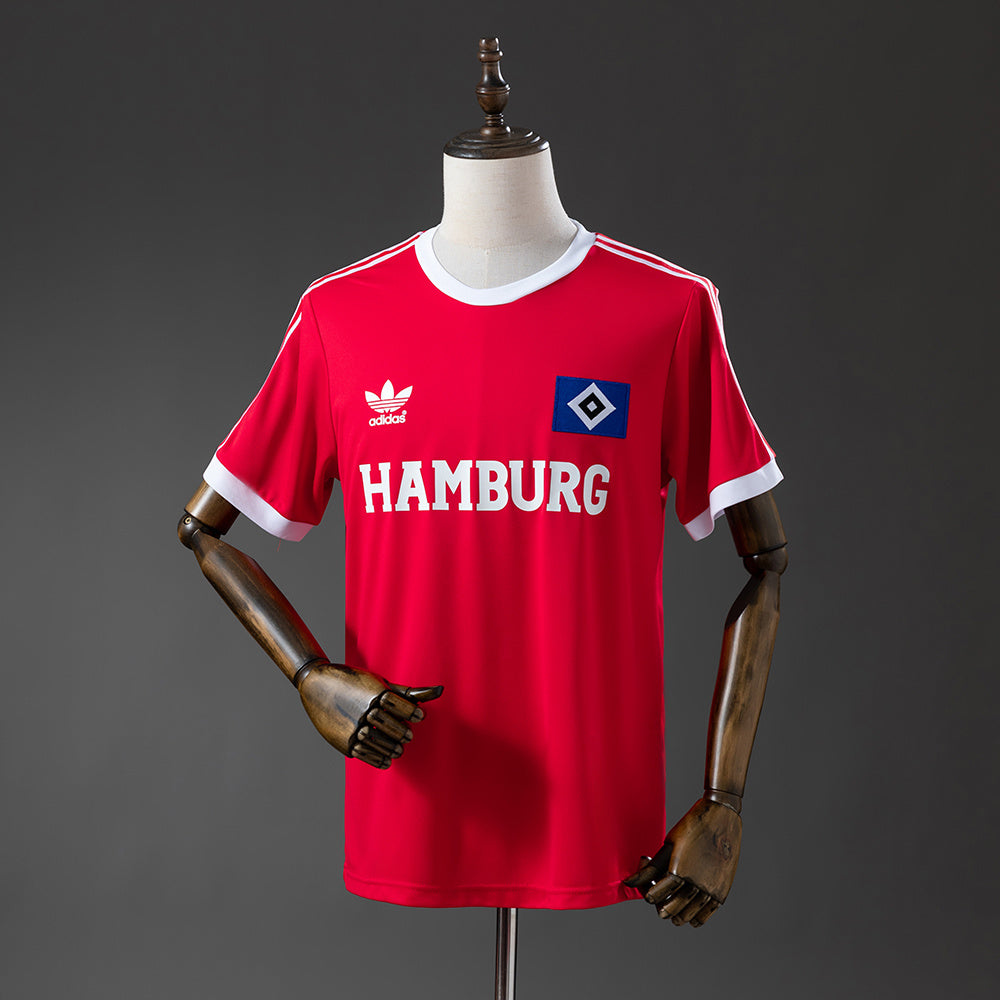 Hamburger SV Secundária Retrô Camisa 74/75