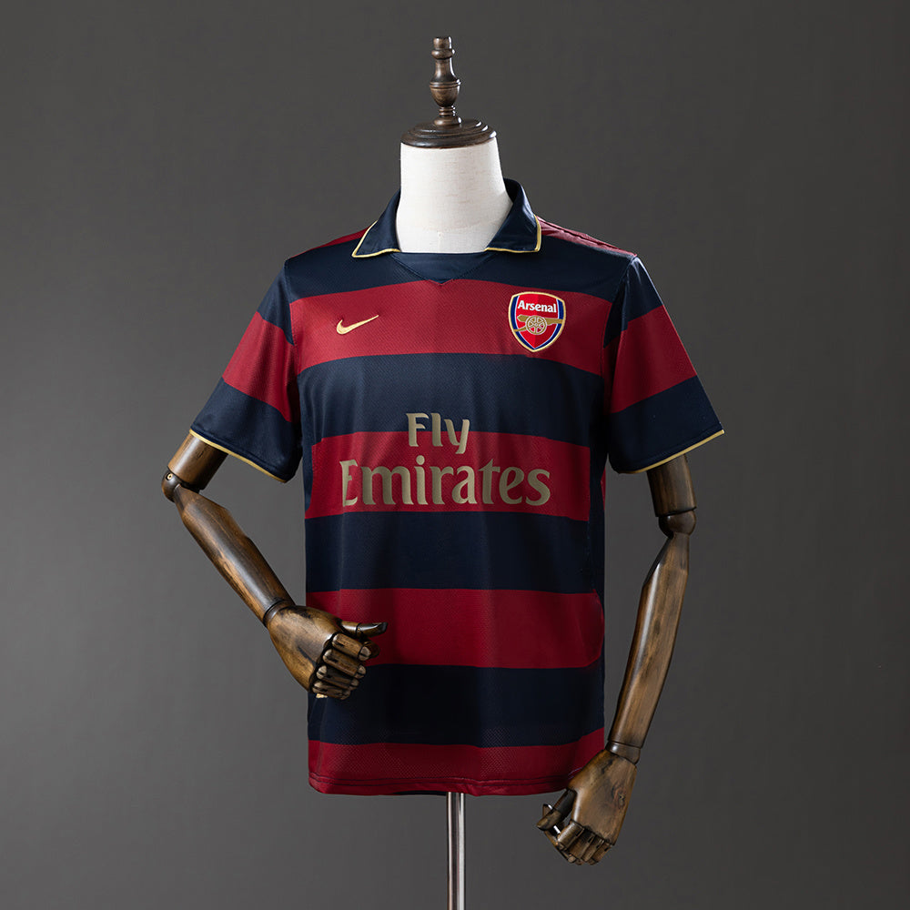 Arsenal Secundária Terceira Retrô Camisa 07/08