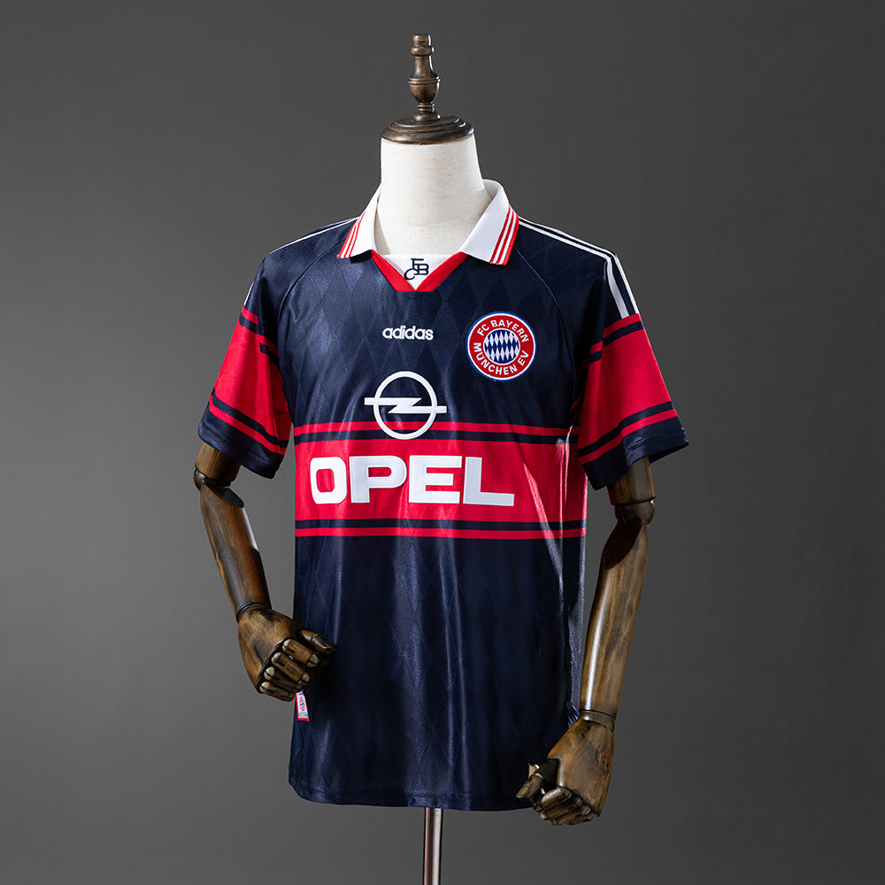 Bayern Munich Secundária Retrô Camisa 97/98